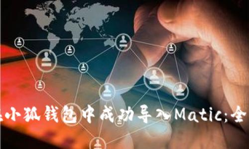 如何在小狐钱包中成功导入Matic：全面指南