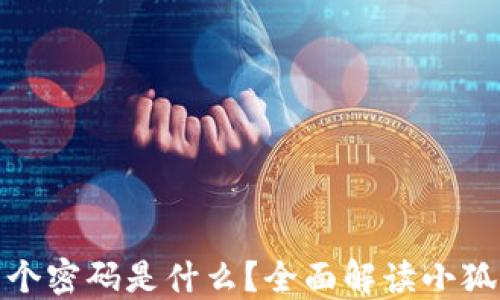 
小狐钱包的两个密码是什么？全面解读小狐钱包安全机制